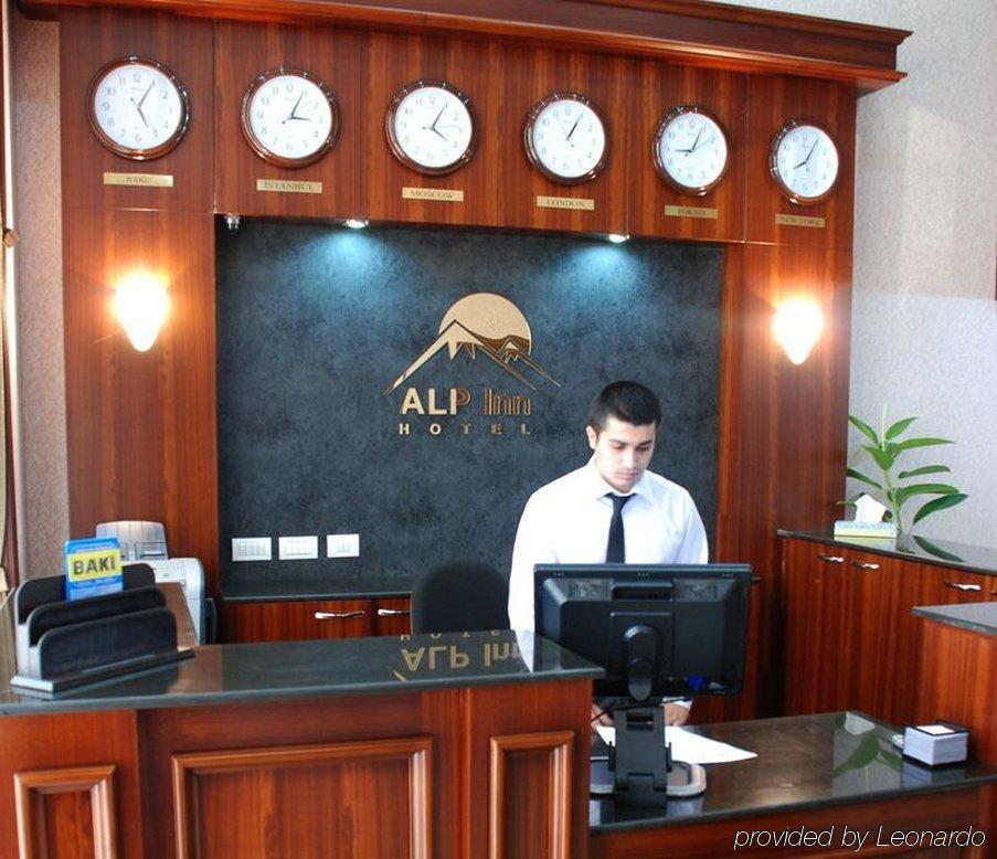 Alp Inn Hotel Baku Inreriör bild